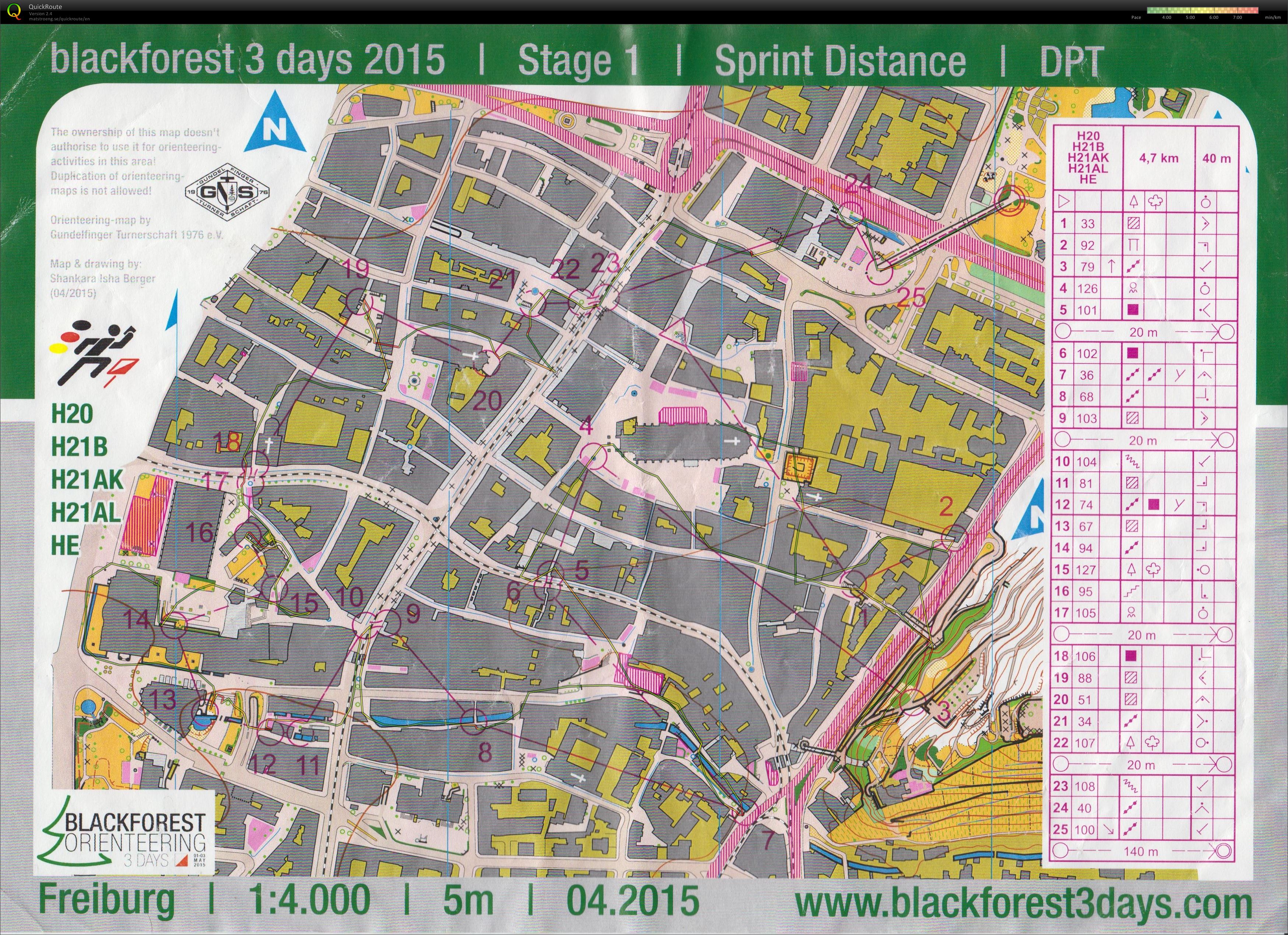 Black Forest 3 days Stage 1 (02/05/2015)
